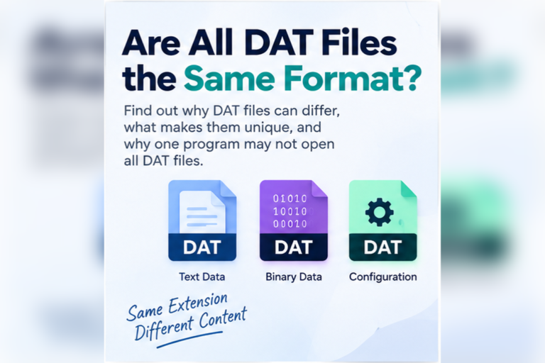 Are All DAT Files the Same Format?