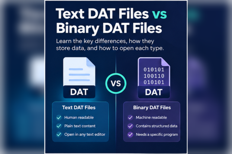 Text DAT Files vs Binary DAT Files: What Is the Difference?